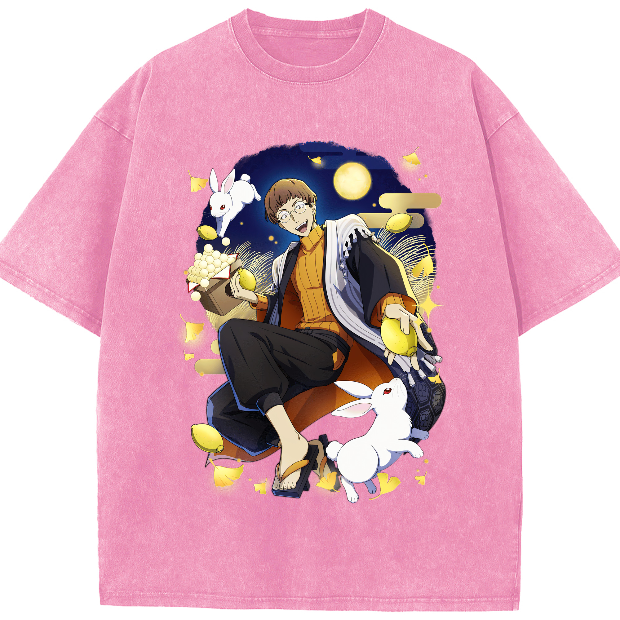 （画像用） 文豪ストレイドッグス Bungo Stray Dogs 綿100% ヴィンテージ風 半袖Tシャツ（フロントプリント）
